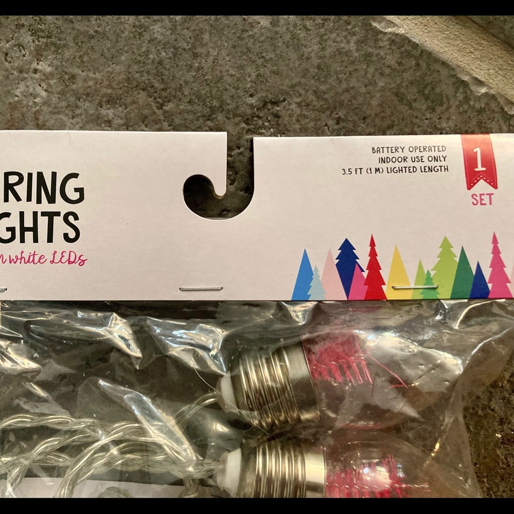 🎄Target Bullseye 🎯 Multi-Colored 🎄Tree String Lights | NWT ✨ - Picture 3 of 4
